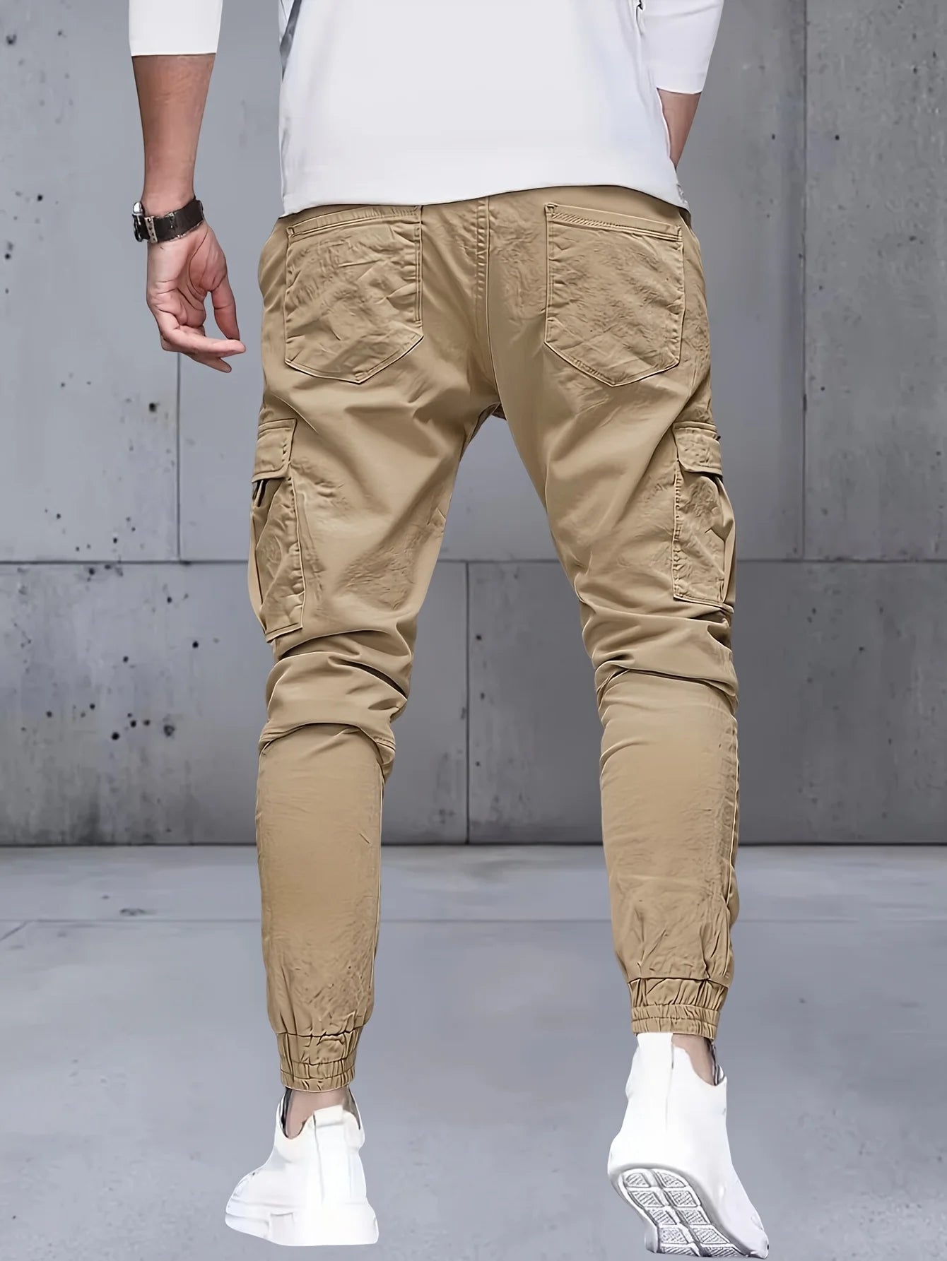 Winthunder Three-Piece Men's Long Pants Set Regular Fit Workwear