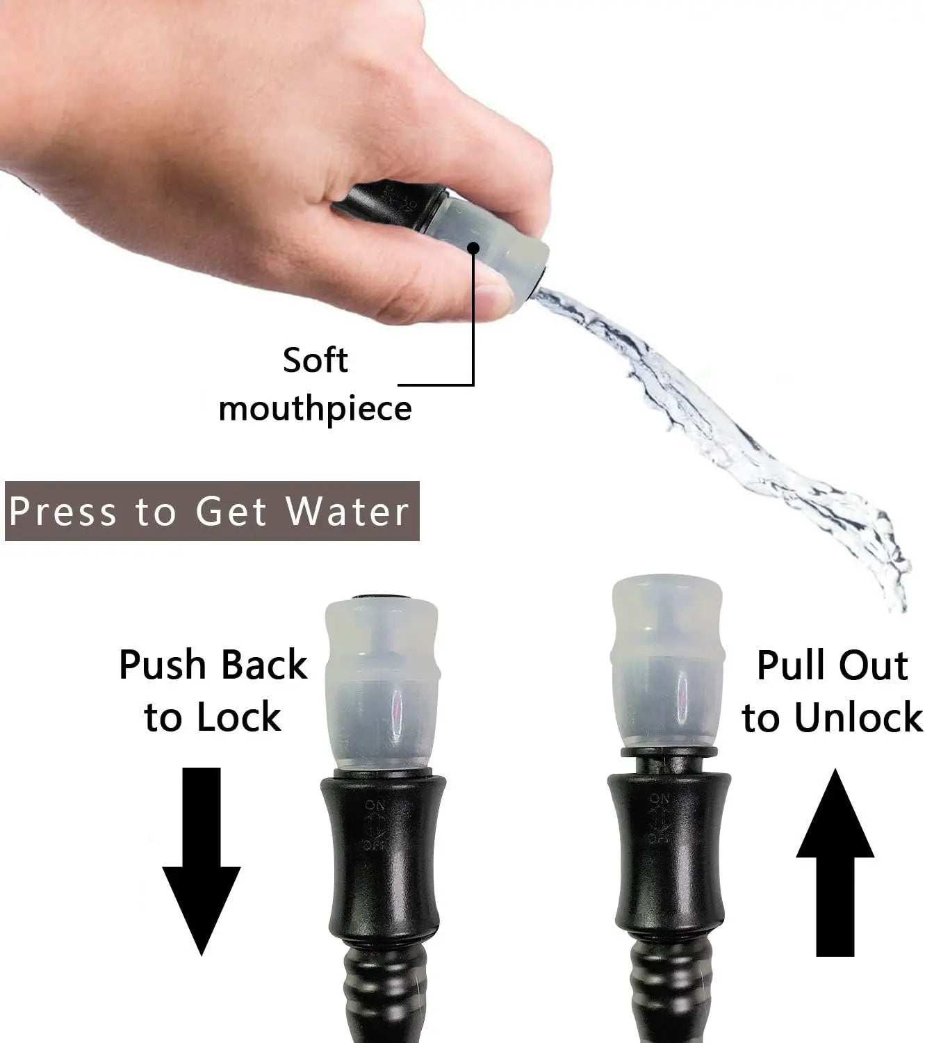 Hydration Bladder Leakproof Water Reservoir For Outdoor Activities