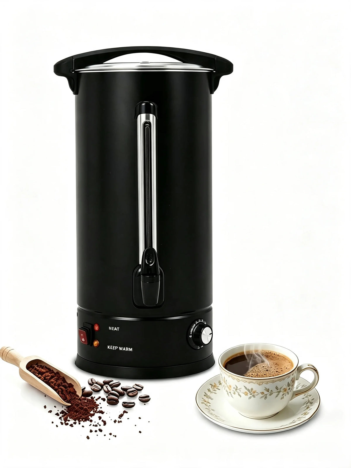 Tacleekii Commercial Coffee Urn Fast Brew Warm Beverage Dispenser