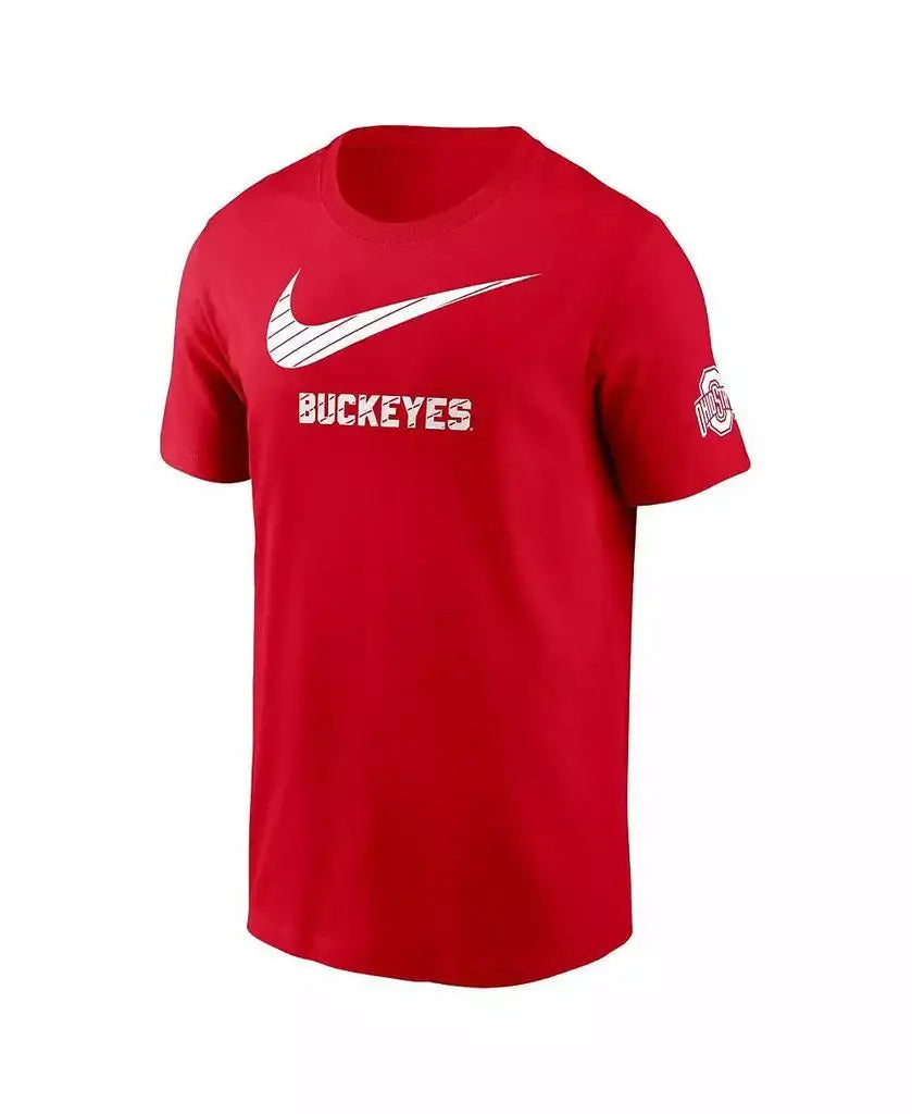 Nike | Men's Scarlet Ohio State Buckeyes Campus Mascot T-Shirt