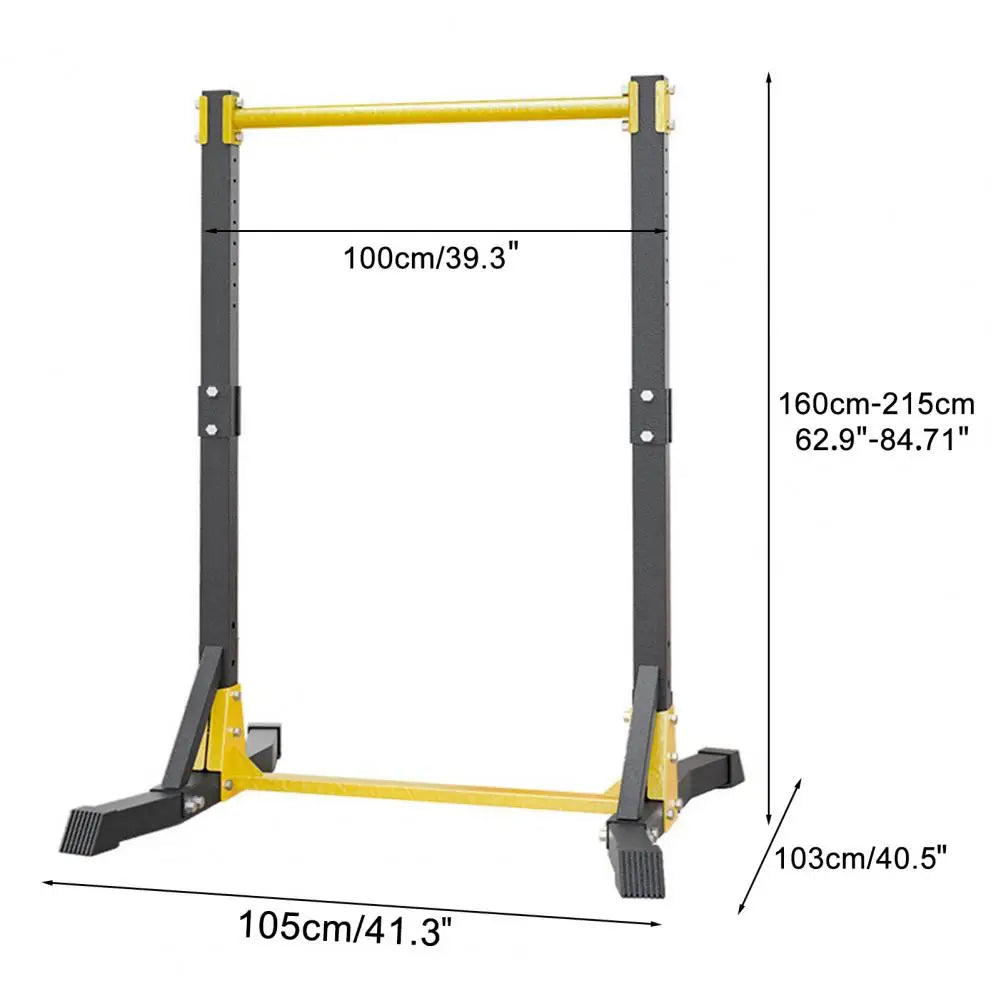 Pull Up Station Pull-up Bar Station Free Standing Pull Up Bar for Home Gym Pull Up Stand Station 400LBS with 11 Gears Adjustment