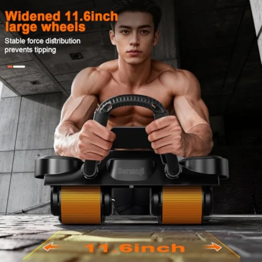 Yao Hui Huang Abdominal Roller Wheel With Knee Mat