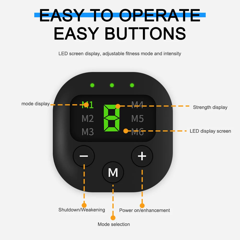 Shunmaii EMS Stimulating Slimming Belt LED Display