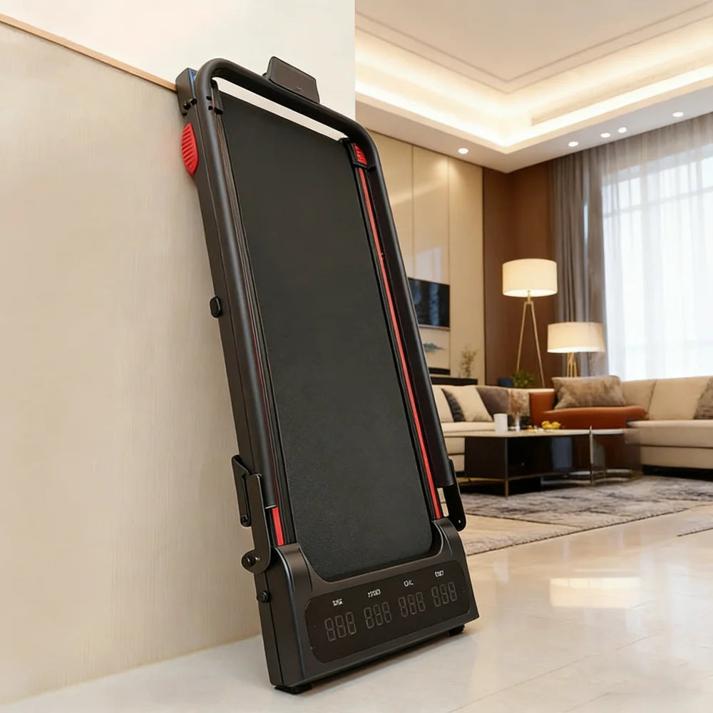 Silent Compact Walking Pad Treadmill For Home With Bracket