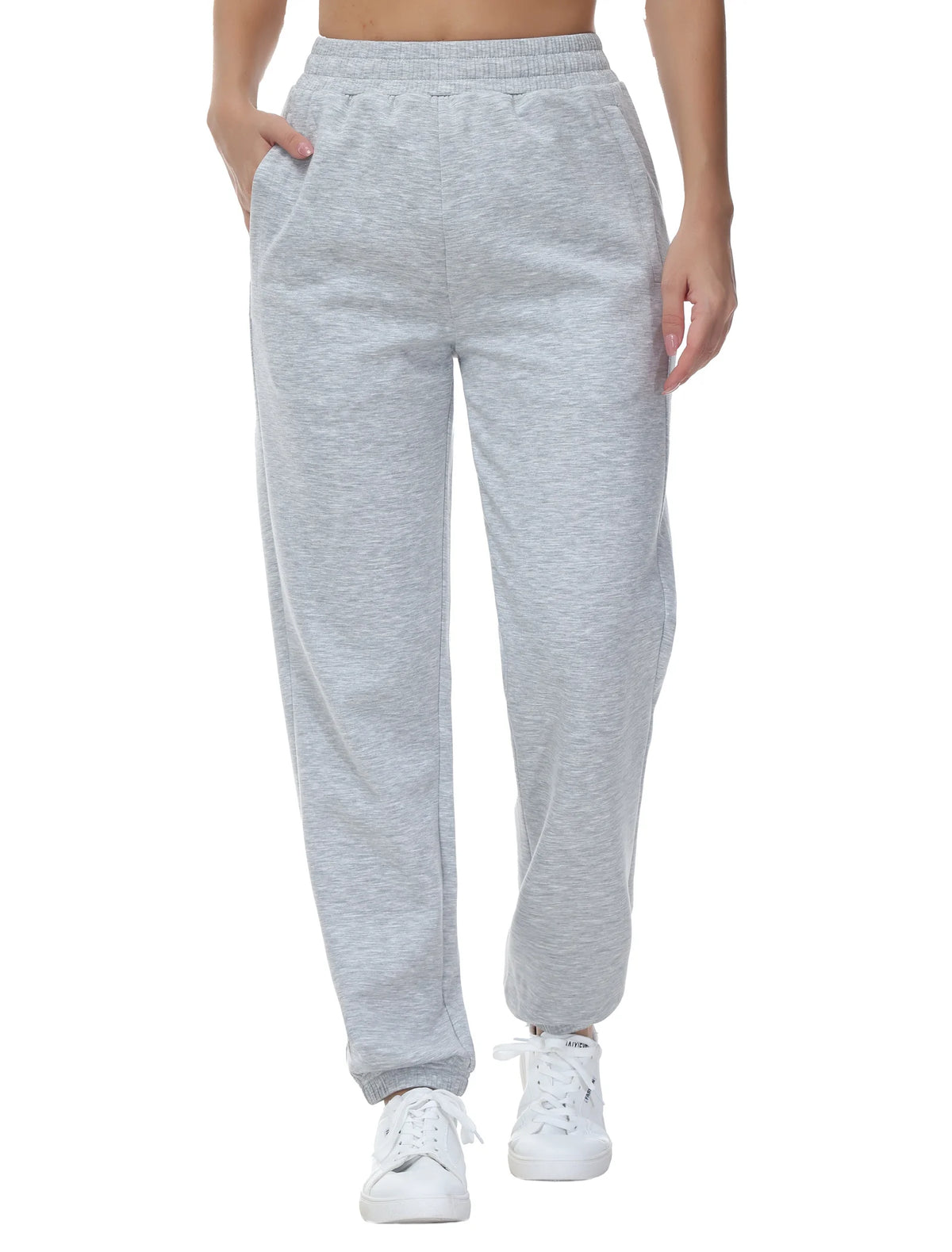 THE GYM PEOPLE Women's Baggy Cinch Bottom Sweatpants With Pockets