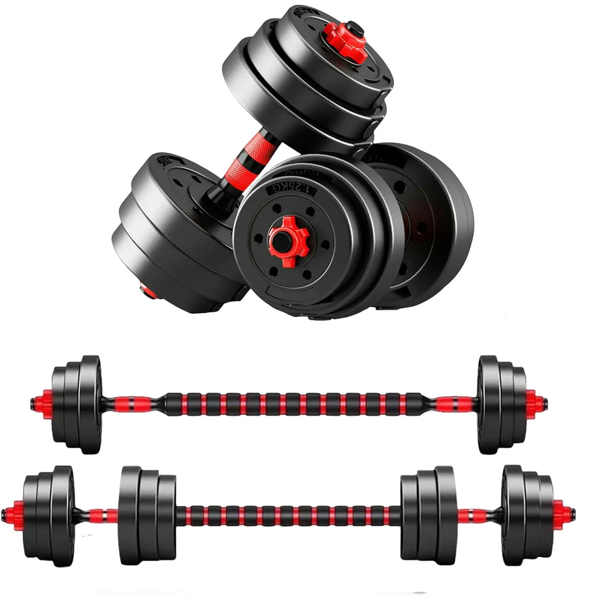 Adjustable Dumbbell Set For Home Gym Fitness Strength Training