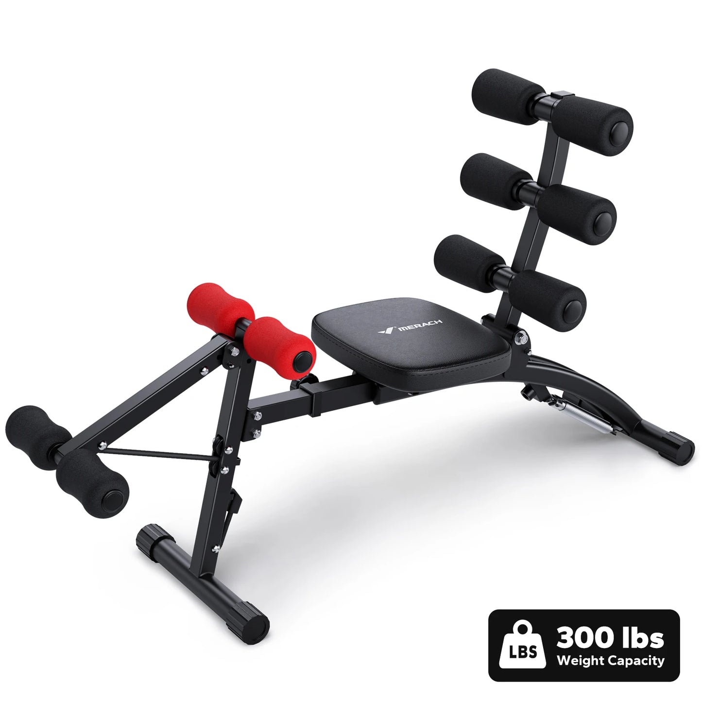 MERACH Ab Machine Adjustable Trainer For Home Gym System