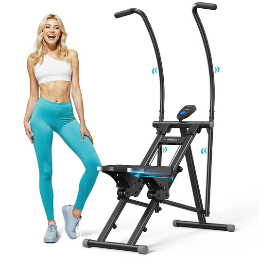 MERACH Stair Stepper For Home Gym Full-Body Workout Folding Climber