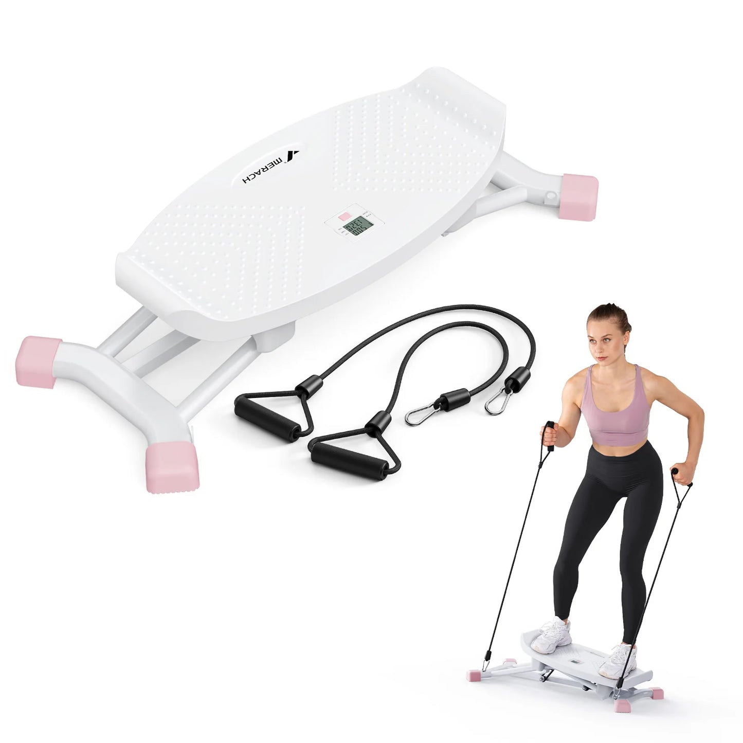 MERACH Ski Machine Simulated Training Full Body Cardio Workout