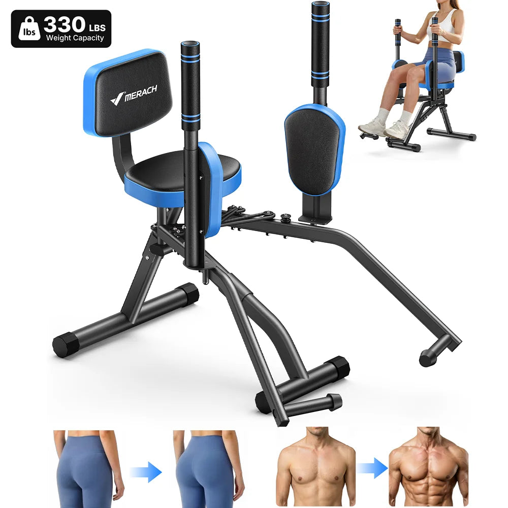 Merach Hip Abductor And Adductor Leg Trainer With Resistance Bands