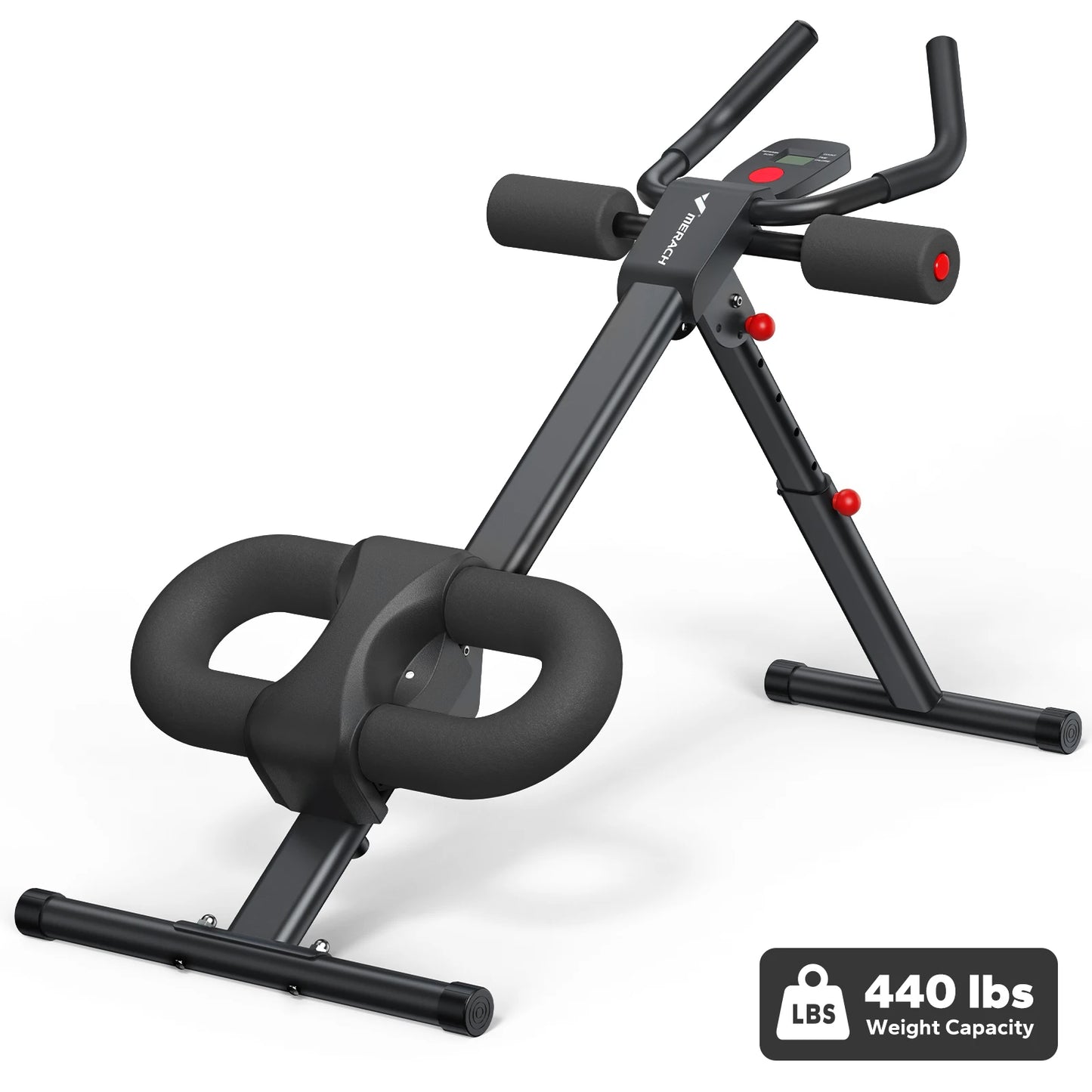 MERACH 2314 Abdominal Machine Adjustable Trainer for Core Workouts
