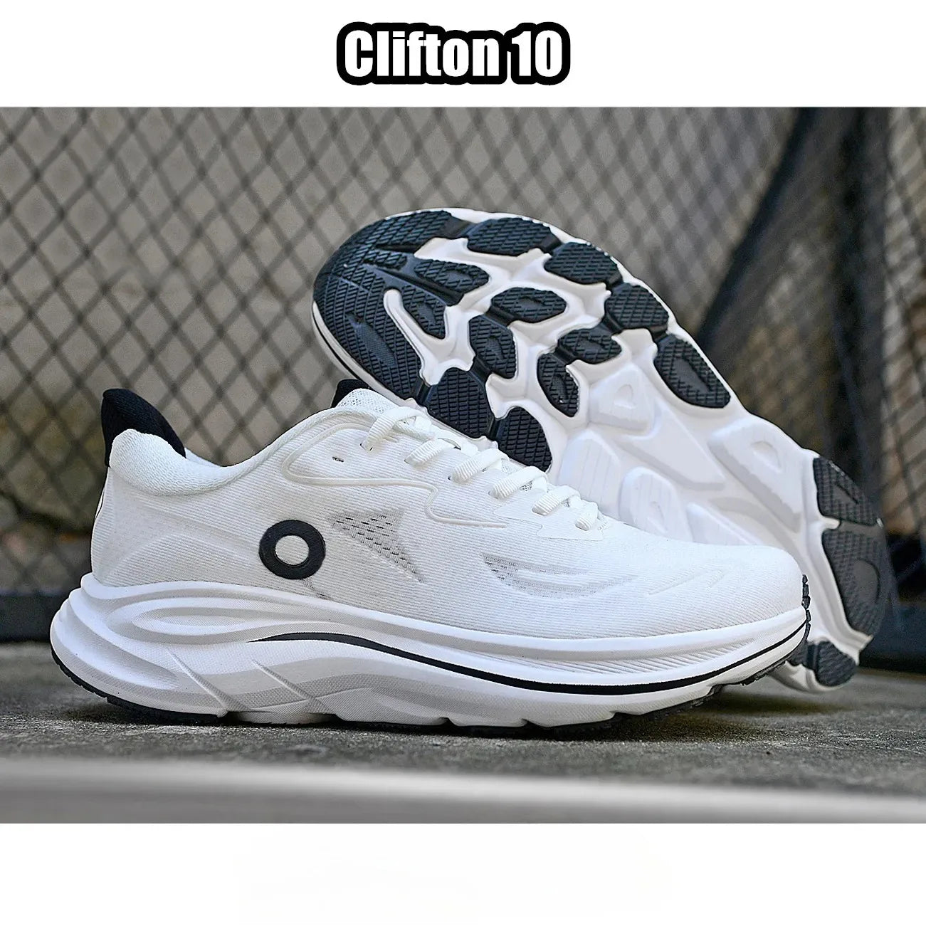 Designer shoes Clifton 10 Bondi 9 Running shoes Mens Womens jogging sneakers White Black Pink Blue Grey Navy Green Outdoor Soft