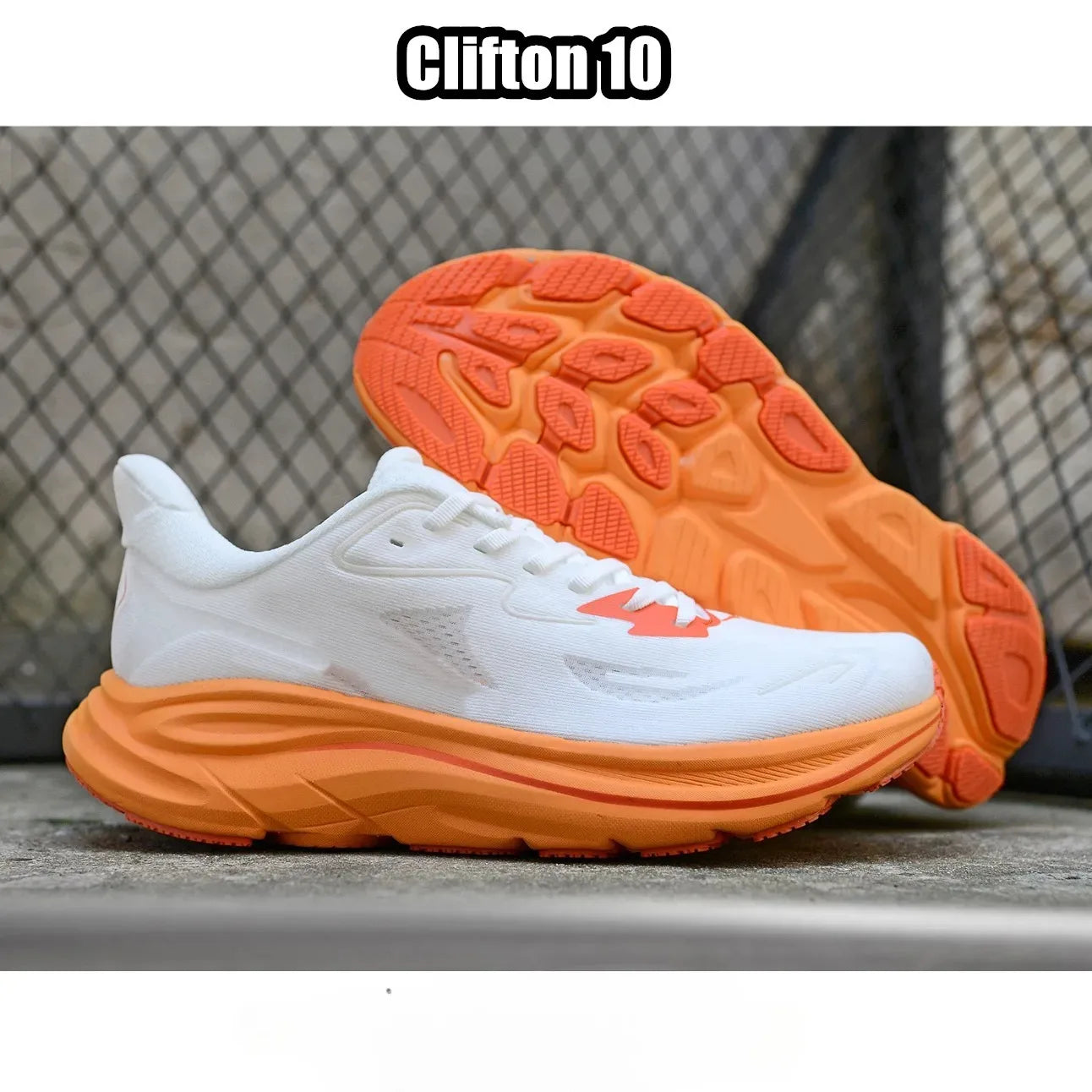 Designer shoes Clifton 10 Bondi 9 Running shoes Mens Womens jogging sneakers White Black Pink Blue Grey Navy Green Outdoor Soft