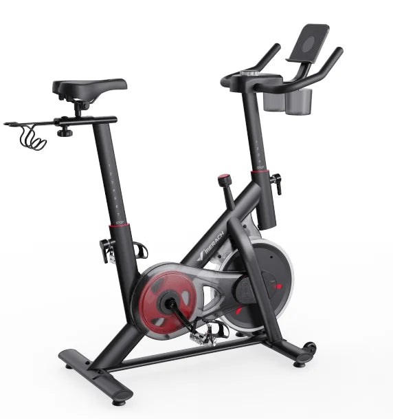 MERACH Magnetic Stationary Bike With App Training Courses