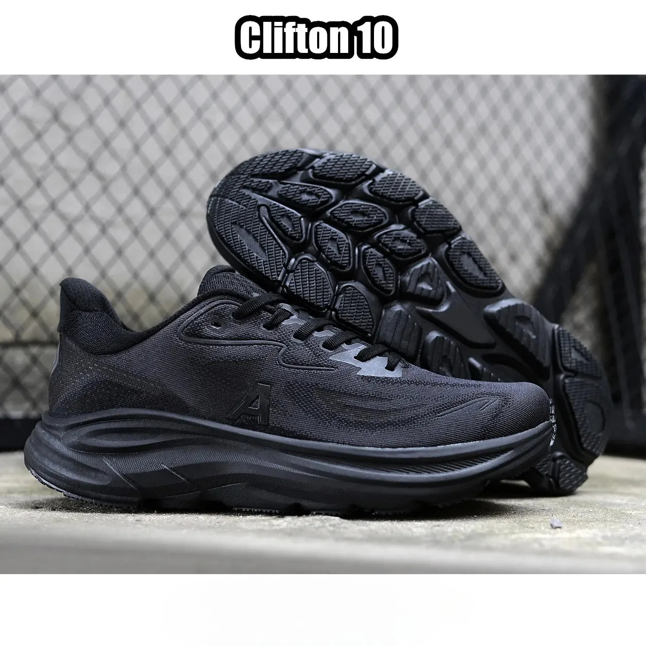Designer shoes Clifton 10 Bondi 9 Running shoes Mens Womens jogging sneakers White Black Pink Blue Grey Navy Green Outdoor Soft