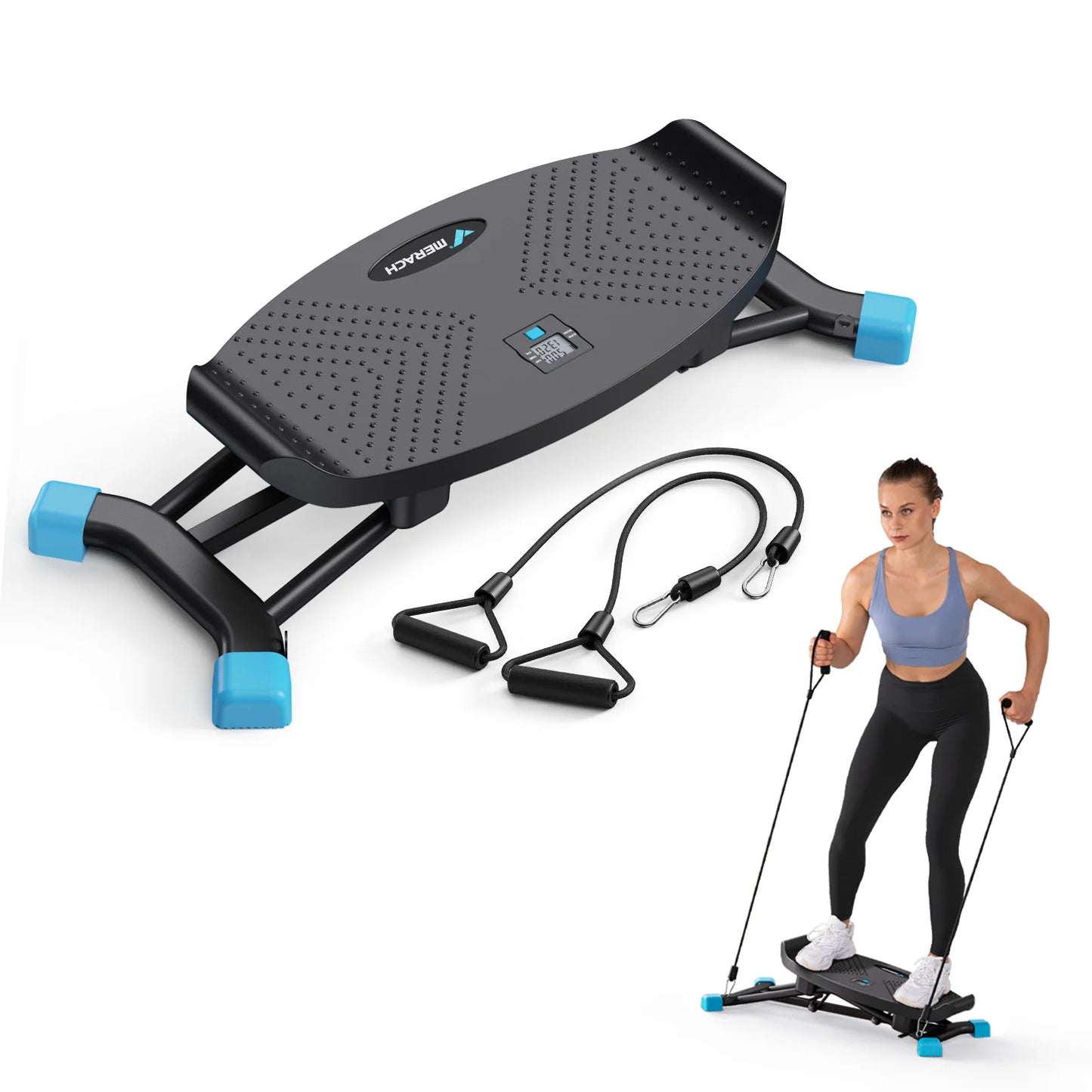 MERACH Ski Machine Simulated Training Full Body Cardio Workout