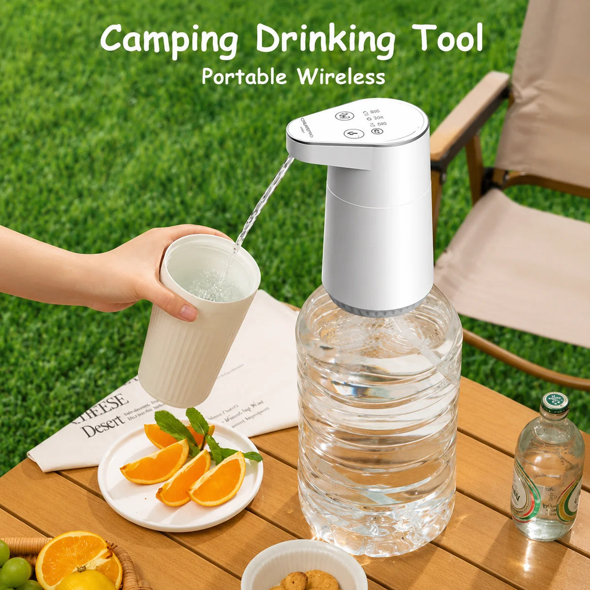 Rechargeable Water Bottle Dispenser Pump For Home And Office Use