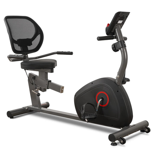 Ergonomic Recumbent Exercise Bike For Home Fitness With Eight Levels