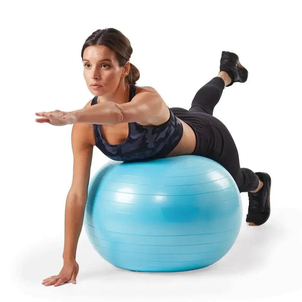 Weighted Stability Ball With Pump Included For Core Strength