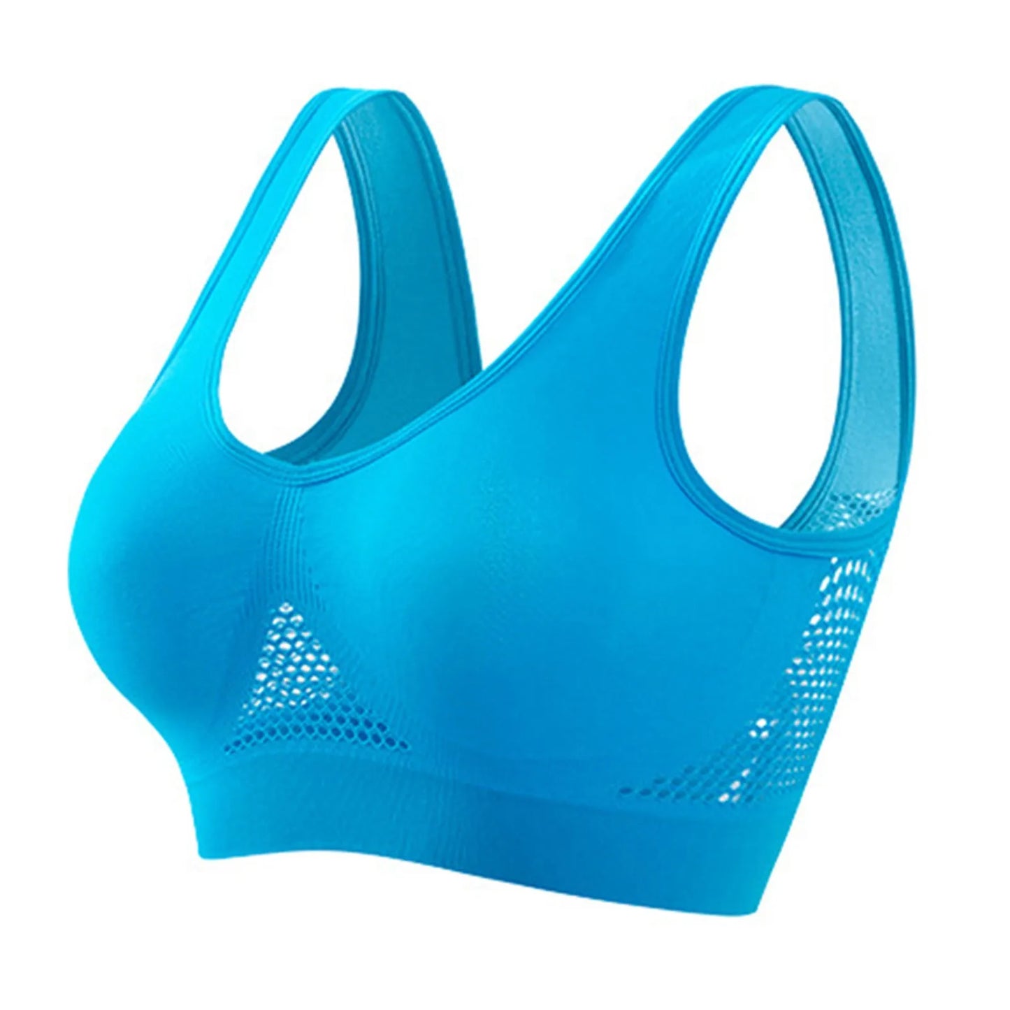 Womens Running Sports Bra Shockproof Soft Support Yoga Vest