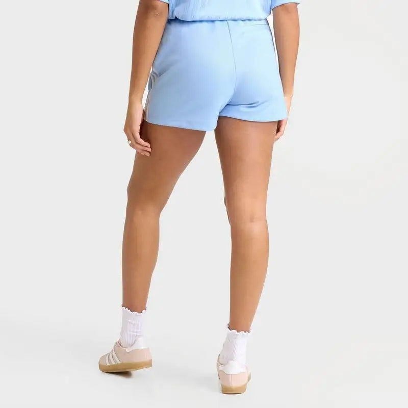 Adidas Women's Breathable Sports Workout Set Gym Fitness Outfit Comfortable Sweatpants and Shorts