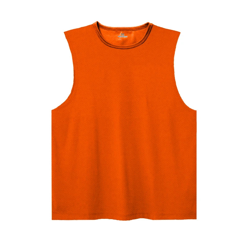 Summer Ice Silk Running Vest for Men