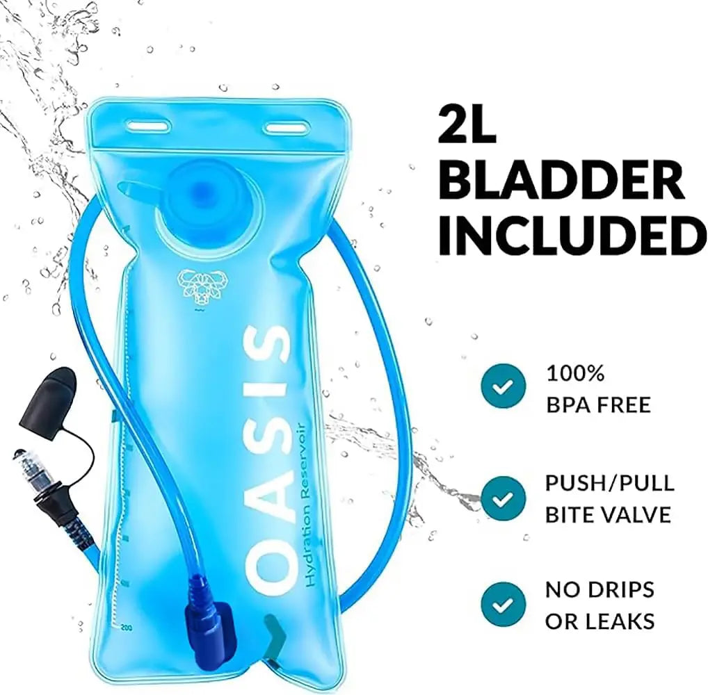 Water Buffalo Hydration Backpack For Hiking And Running