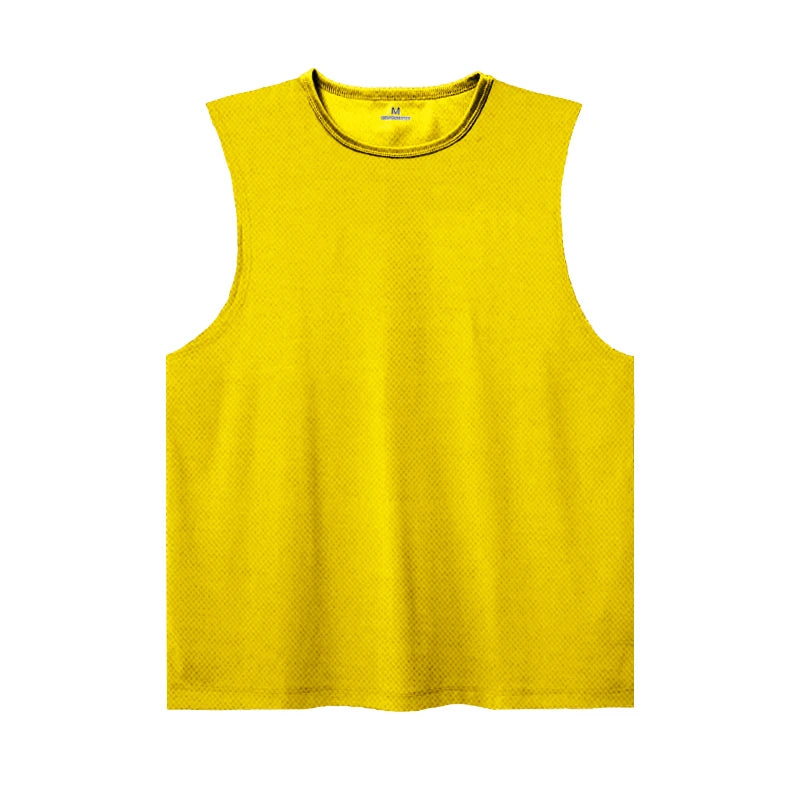 Summer Ice Silk Running Vest for Men