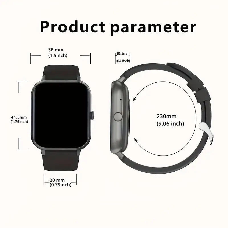 ZL54CJ Smartwatch Bluetooth Call Fitness Tracker Android iOS