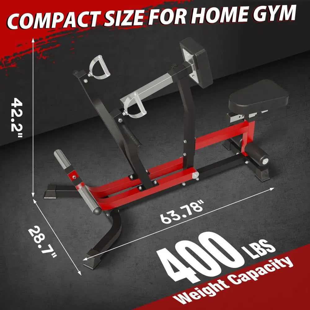 YTYIN Seated Row Machine With Independent Arms And Multi Grip