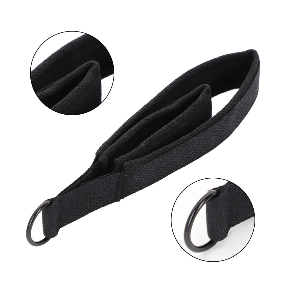 Yoga Strap Elastic Double Ring Ankle Cord 2-Piece Set