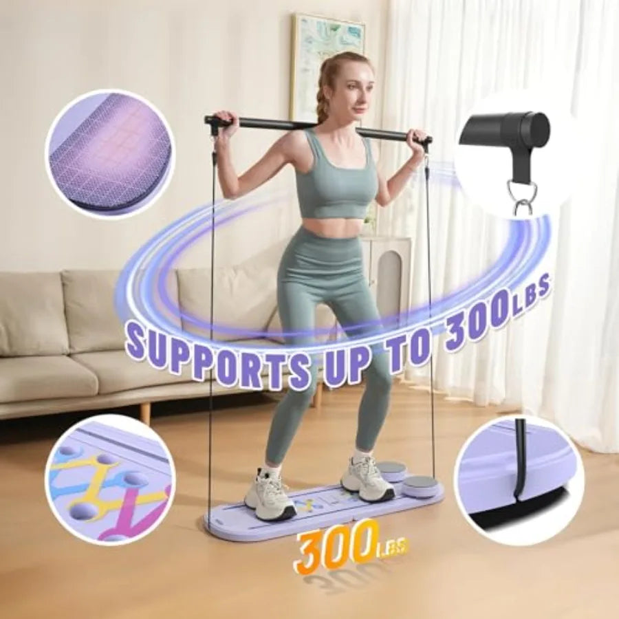 YAO HUI HUANG Pilates Board Six In One Reformer Kit