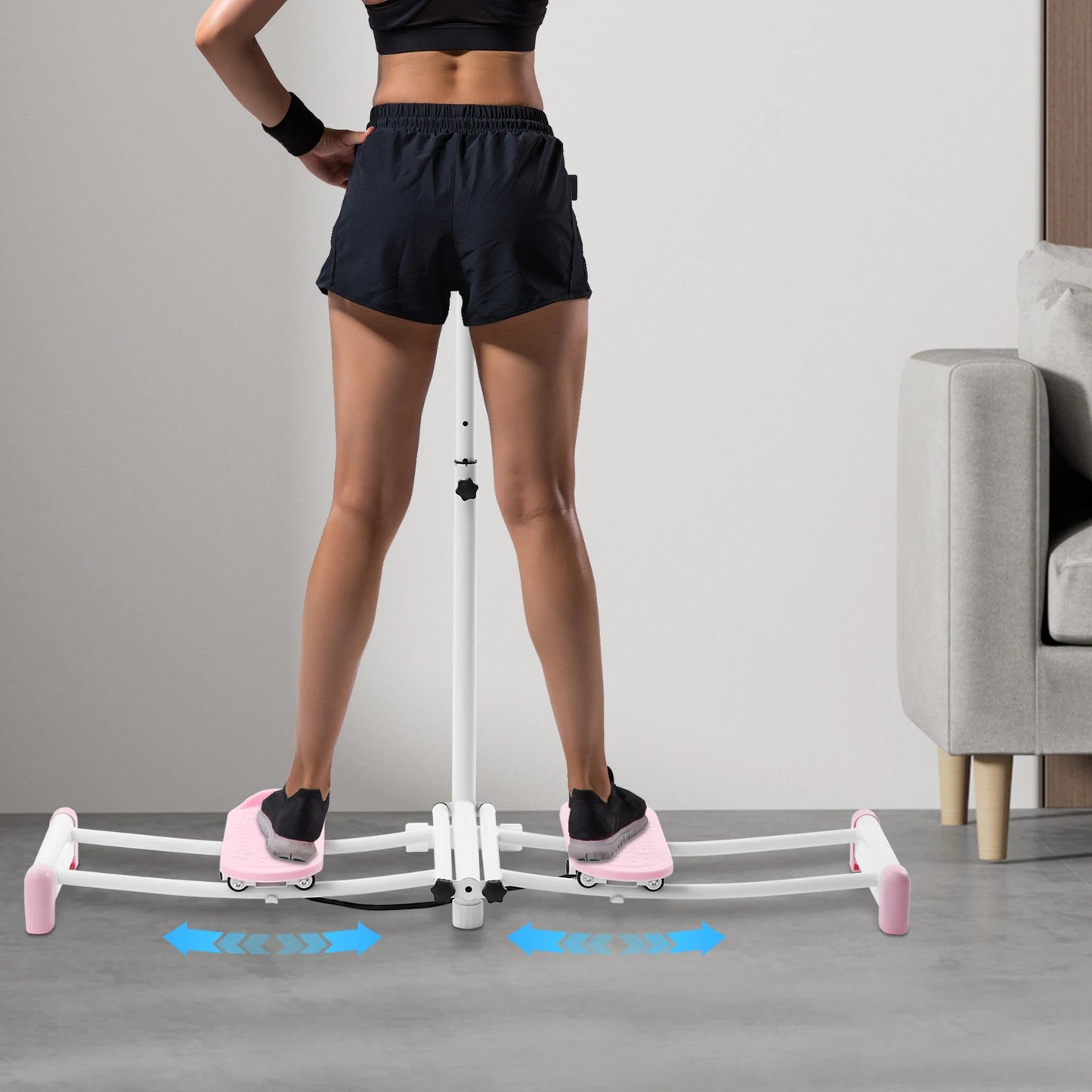 Skiing Simulator, Ski Simulator, Pelvic Floor Muscle Trainer, Leg Master Fitness Machine, Glutes Thighs Strengthening Equipment, Home Exercise Device for Buttocks Lift, Muscle Shaping, Stability, Suitable for All Ages, Easy D