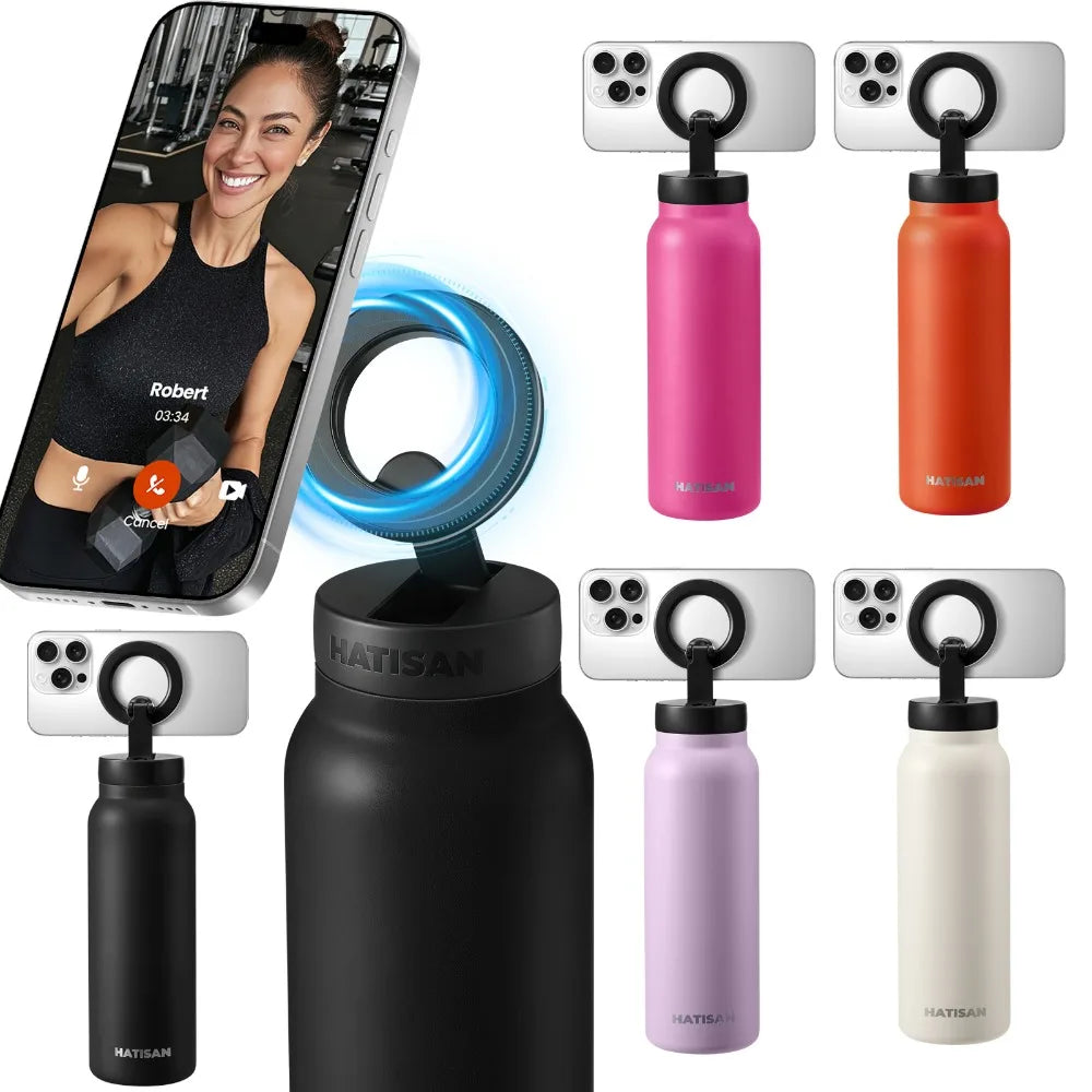 HATISAN Stainless Steel Insulated Vacuum Flask for Coffee and Water