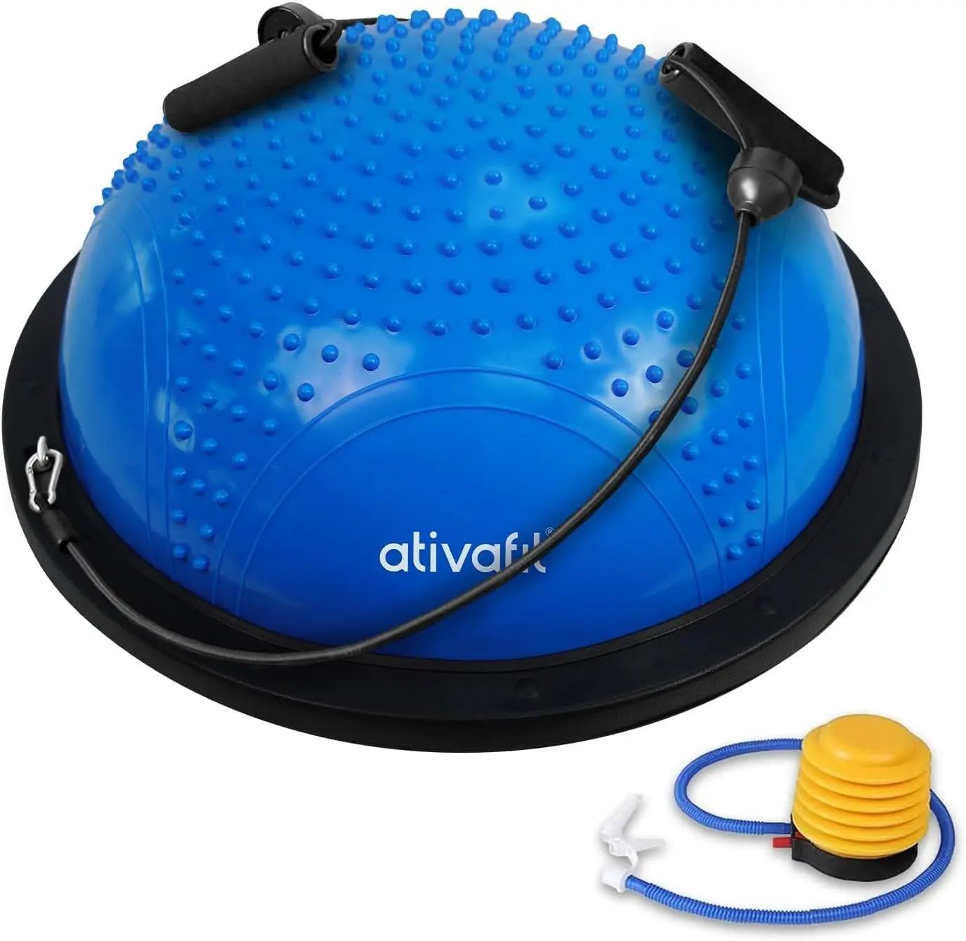 Balance Ball Half Exercise Ball Balance Trainer Inflatable Yoga Ball for Home Gym Workouts Core