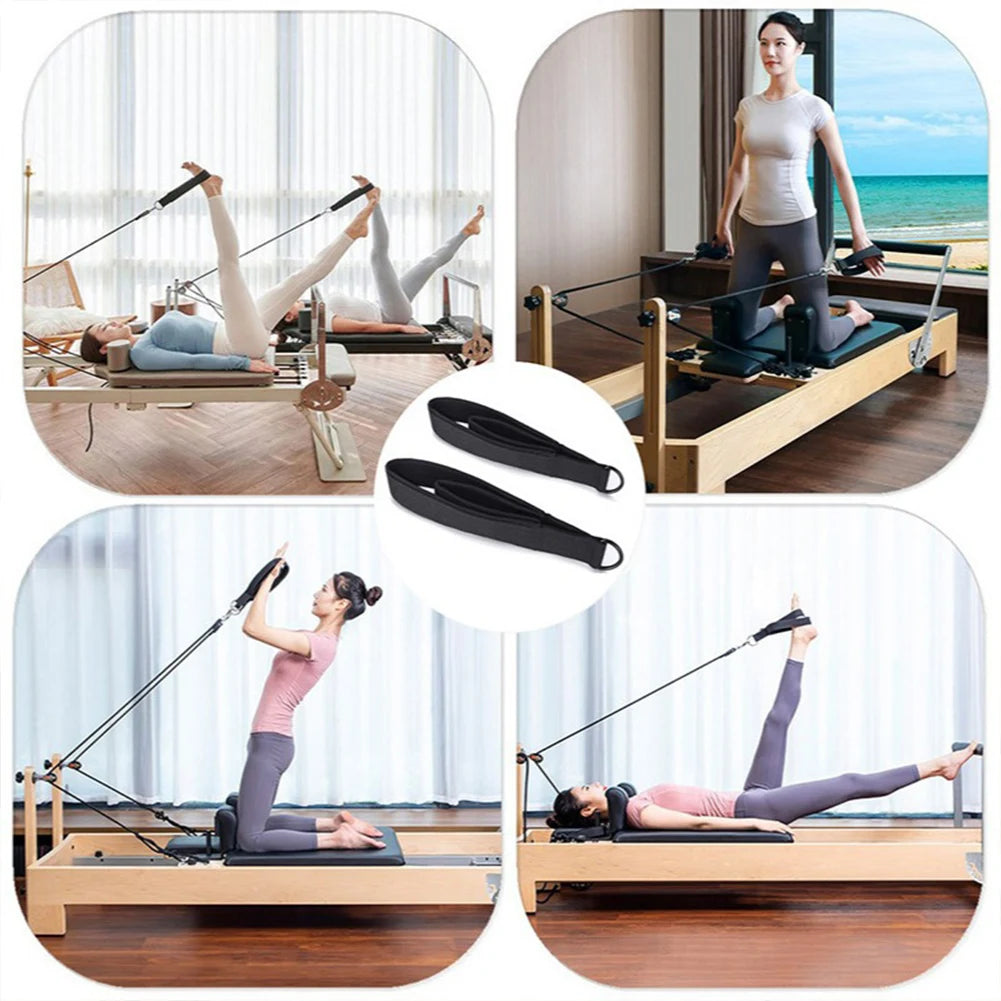Pilates D-Ring Straps Set For Yoga And Home Gym Workouts