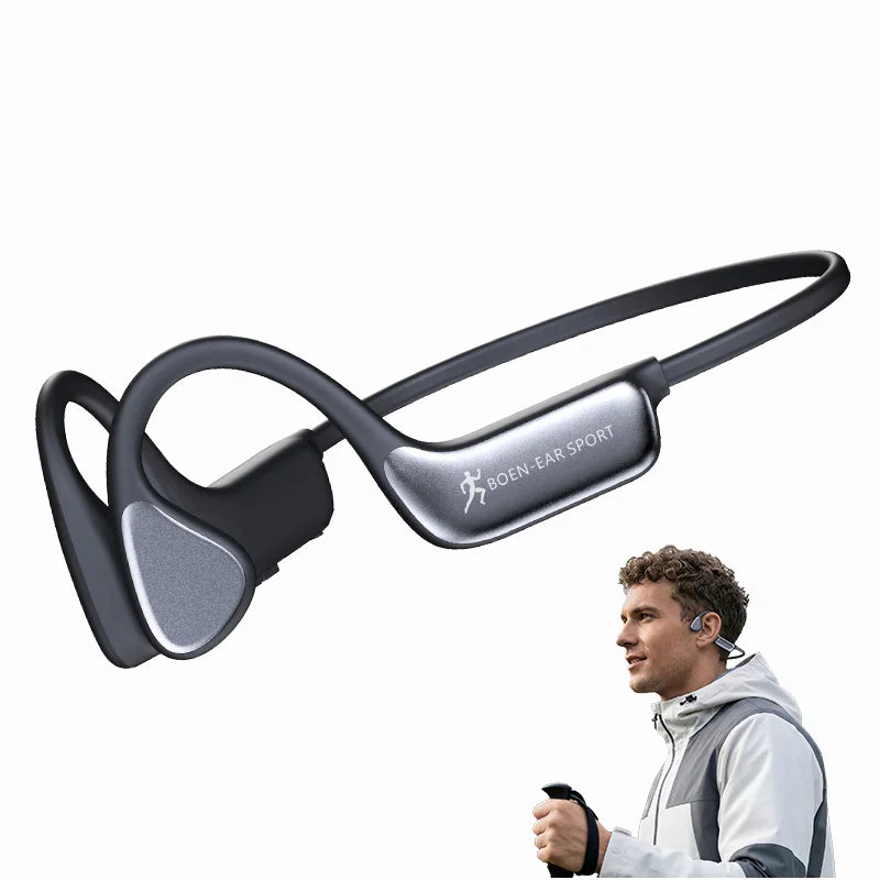 Bone Conduction Wireless Bluetooth Headphones With Microphone