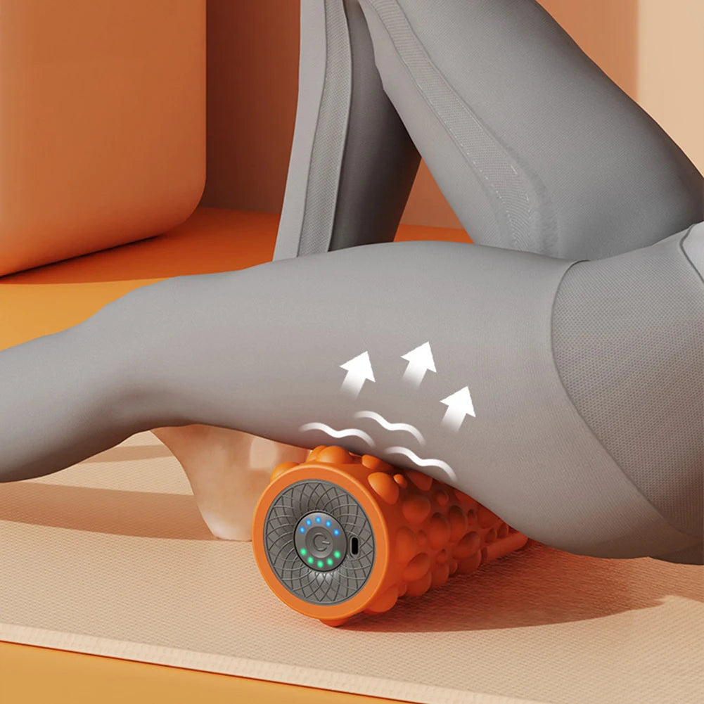 NovaSphere Rechargeable Electric Vibrating Foam Roller Massage Column