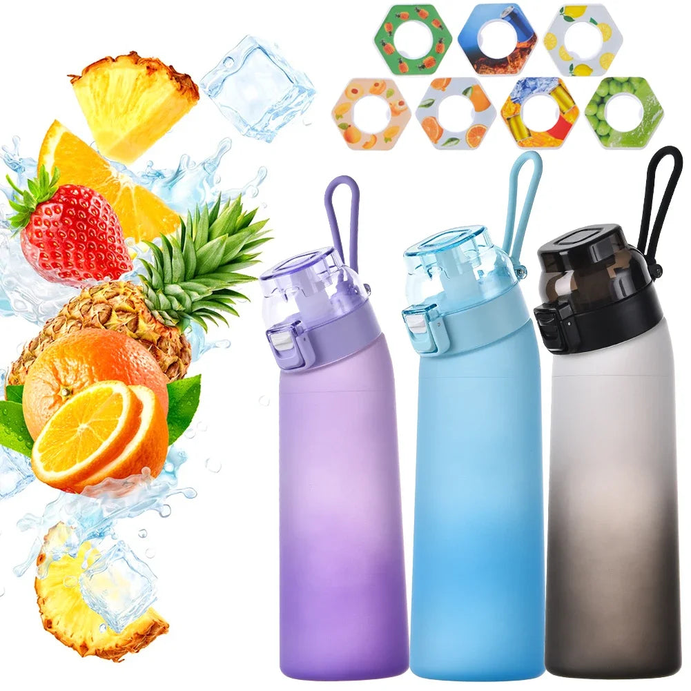 Alloet Leak-Proof Flavored Water Bottle With 7 Flavor Pods