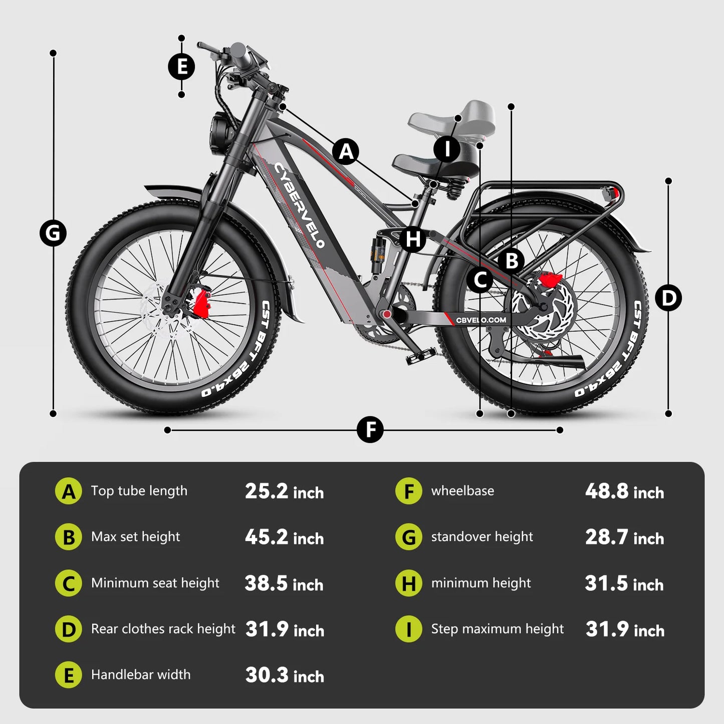 5000W Peak Electric Bike EK9 With Built In Battery And Fat Tires