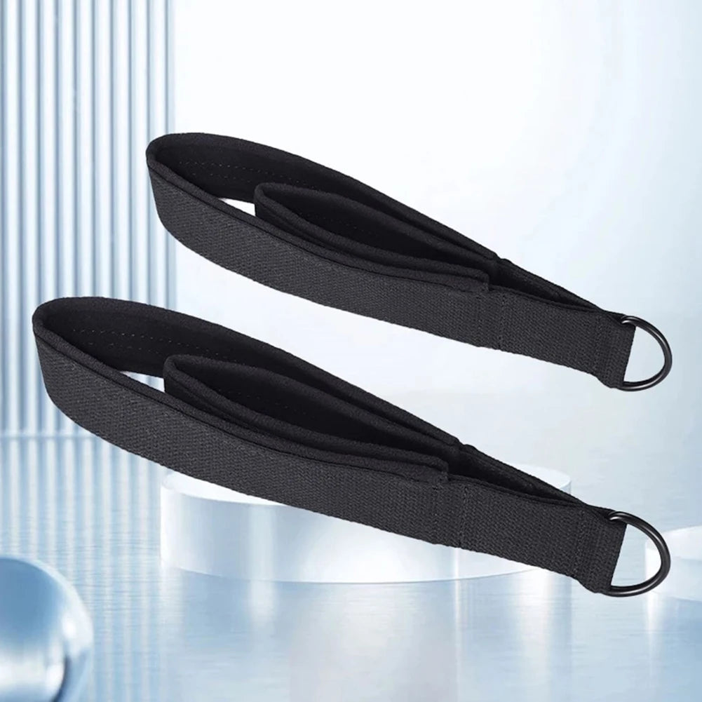 Yoga Strap Elastic Double Ring Ankle Cord 2-Piece Set