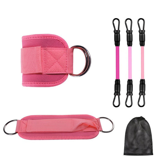 Ankle Resistance Bands With Cuffs For Women & Men,Adjustable Leg Workout Bands For Kickbacks, Booty Lift For Home Gym