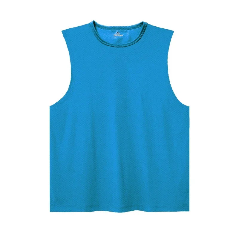 Summer Ice Silk Running Vest for Men