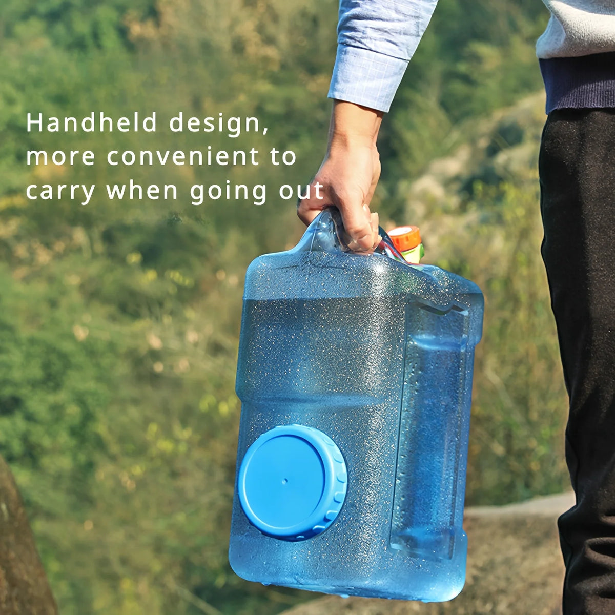 LYDHOOME Portable Water Storage Tank With Faucet For Camping
