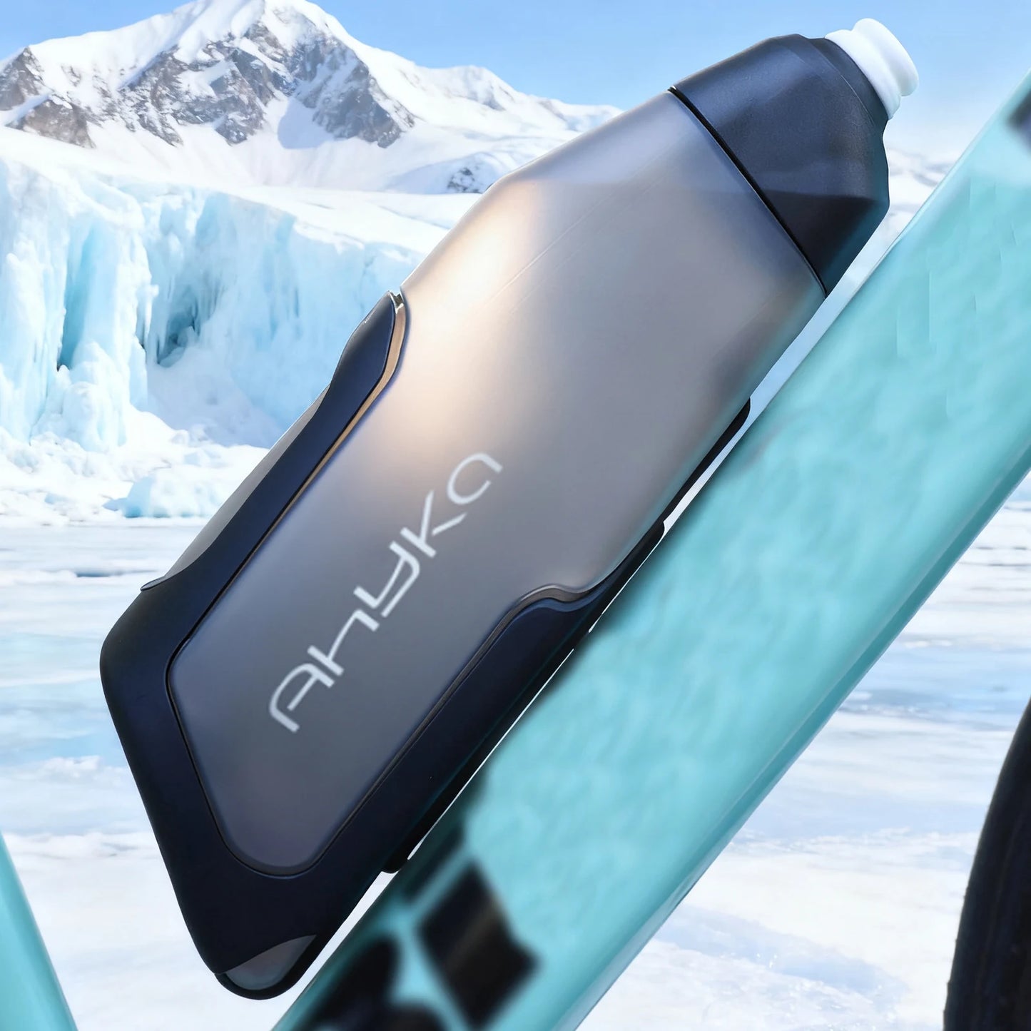 Aerodynamic Bicycle Water Bottle With Down Tube Mount