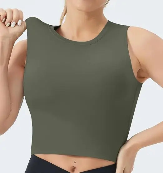 THE GYM PEOPLE Women's Sleeveless Sports Bra with Removable Pads