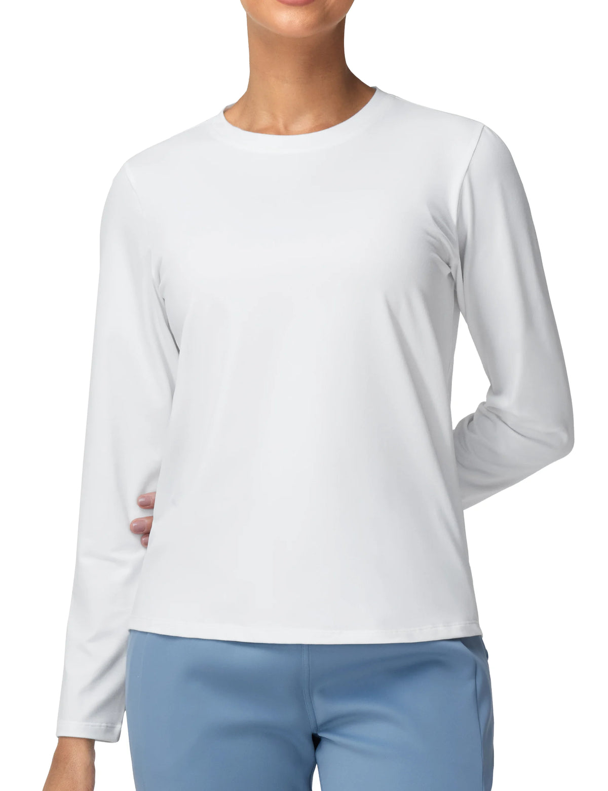 THE GYM PEOPLE Women's Long Sleeve Sun Protection Workout Shirt