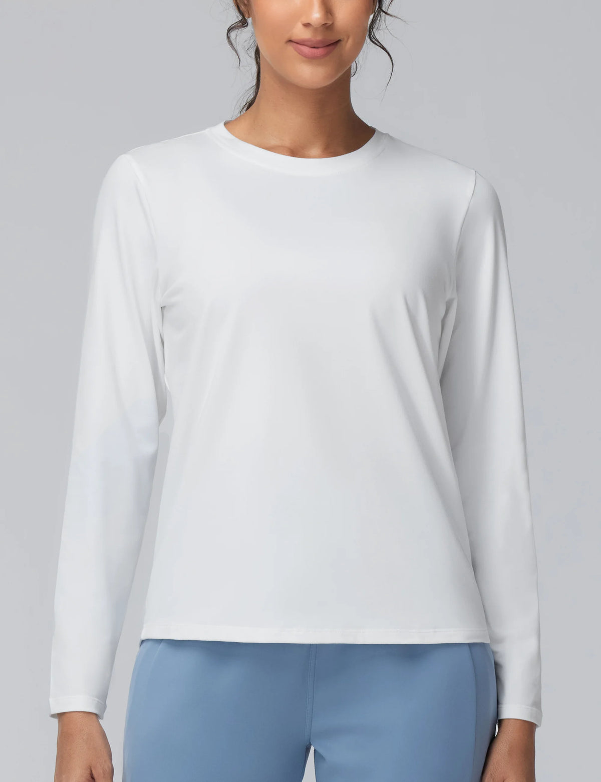 THE GYM PEOPLE Women's Long Sleeve Sun Protection Workout Shirt