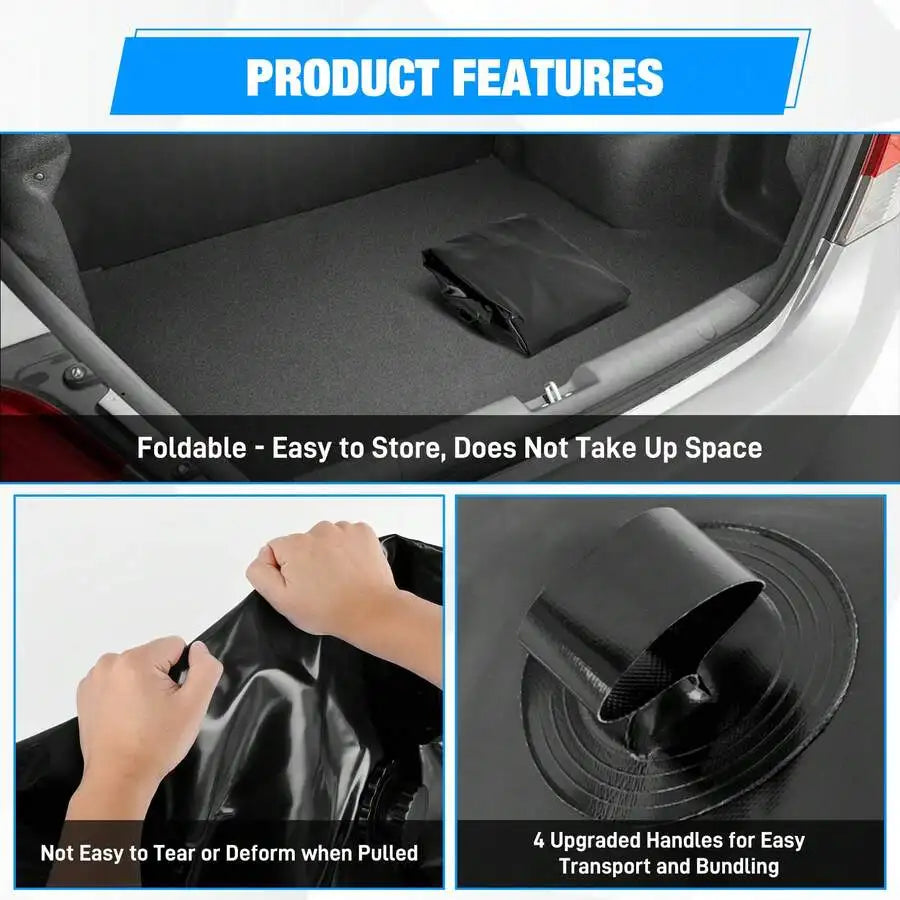 Nilight Foldable Potable Water Storage Bladder Tank for RV Camping