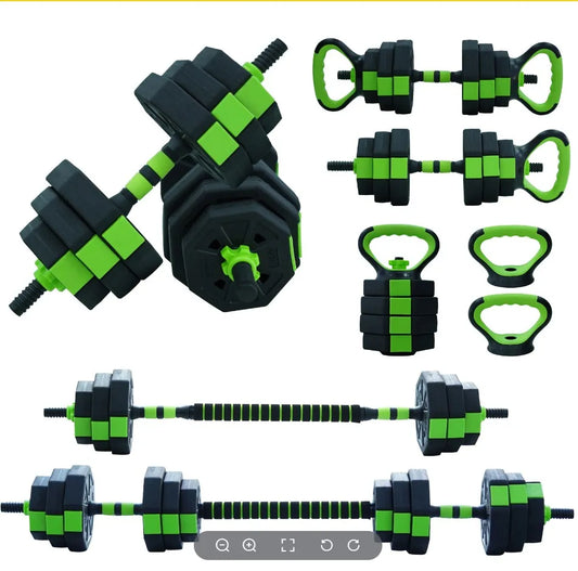 HiMISS 4-In-1 Adjustable Kettlebell And Dumbbell Set For Home Gym